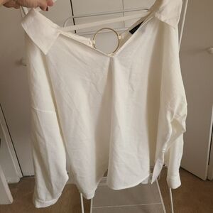 Ring Detail Top Eloquii Top